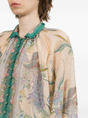 Zimmermann Indra Printed Blouse