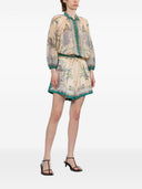 Zimmermann Indra Cotton And Silk Blouse