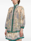 Zimmermann Indra Cotton And Silk Blouse