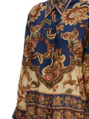 Zimmermann Aster Printed Silk Shirt