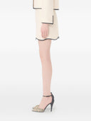 Valentino Wool And Silk Blend Skirt