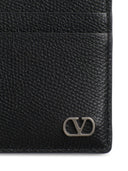 Valentino Garavani V Logo Signature Leather Card Case