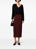 Stella Mc Cartney Polka Dot Long Skirt