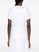 Toteme Pre Cotton Blend Tie Waist Top
