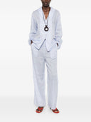 Toteme Pre Cotton Blend Pajama Shirt