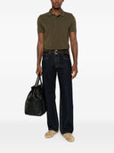 Tom Ford Piquet Cotton Polo Shirt