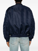 Valentino V Gold Nylon Bomber Jacket