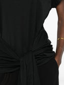 Toteme Pre Cotton Blend Tie Waist Top