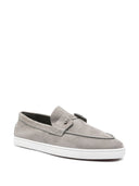 Christian Louboutin Chambeliboat Suede Leather Loafers