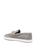 Christian Louboutin Chambeliboat Suede Leather Loafers
