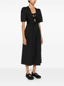 Ganni Organic Cotton Midi Dress