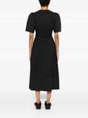 Ganni Organic Cotton Midi Dress