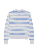 Guest In Residence Cashmere Striped Polo Shirt