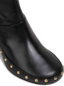 Chloè Leather Ankle Boots