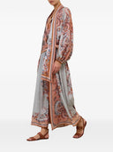 Zimmermann Aster Printed Silk Blouse