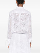 Tory Burch Eyelet Cotton Blouse
