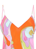 Pucci Printed Silk Long Dress