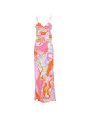 Pucci Printed Silk Long Dress
