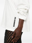 Jil Sander Logo Cotton T Shirt