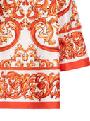 Dolce & Gabbana Maiolica Print Mini Dress