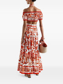 Dolce & Gabbana Maiolica Print Cotton Top