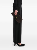 Khaite Audrey Leather Clutch
