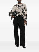 Stella Mc Cartney Embroidered Horse Wool Jumper