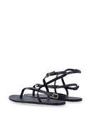 Manebi Leather Thong Sandals