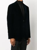 Giorgio Armani Velvet Single Breasted Blazer Jacket