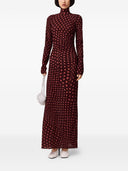 Stella Mc Cartney Polka Dot Long Dress