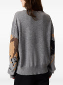 Stella Mc Cartney Racing Horses Wool Jumper