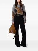 Stella Mc Cartney Racing Horses Wool Jumper