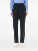 Valentino V Logo Wool Trousers
