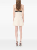 Valentino Wool And Silk Blend Mini Dress