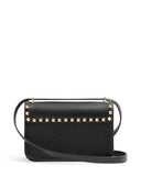 Valentino Garavani Rockstud Suede Leather Shoulder Bag