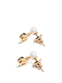 Valentino Garavani V Logo Signature Pearl Earrings