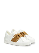 Valentino Garavani Rockstud Untitled Leather Sneakers