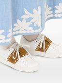 Valentino Garavani Rockstud Untitled Leather Sneakers