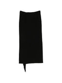 Emporio Armani Fringed Midi Skirt