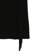 Emporio Armani Fringed Midi Skirt