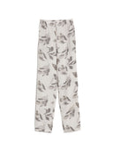 Emporio Armani Printed Linen Trousers