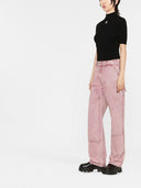 Courreges Re Edition Logo Turtle Neck Sweater
