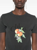 Chloè Printed Cotton T Shirt