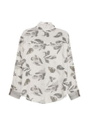 Emporio Armani Printed Linen Shirt