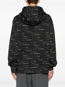 Emporio Armani Printed Cotton Hoodie