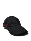 Gucci Web Detail Gg Baseball Cap
