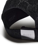 Gucci Web Detail Gg Baseball Cap
