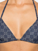 Gucci Gg Triangle Bikini Top