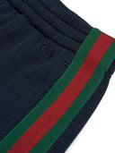 Gucci Cotton Blend Wide Leg Trousers