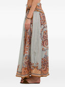 Zimmermann Mahon Printed Silk Dress